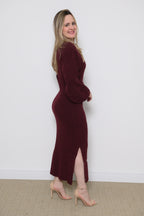 VESTIDO LONGO MOUSSE