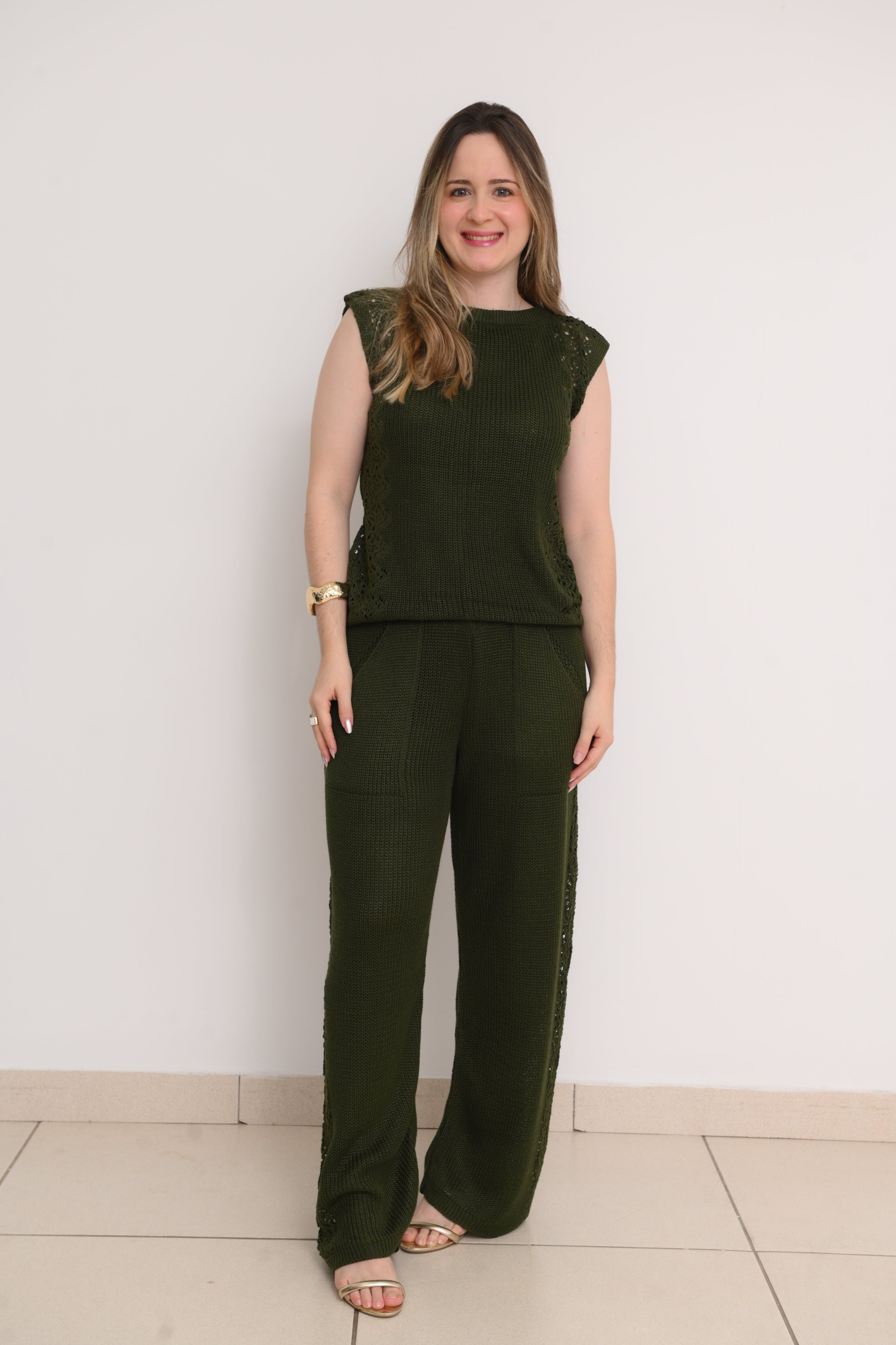CONJUNTO TRICOT MAYSA ELEGANCE