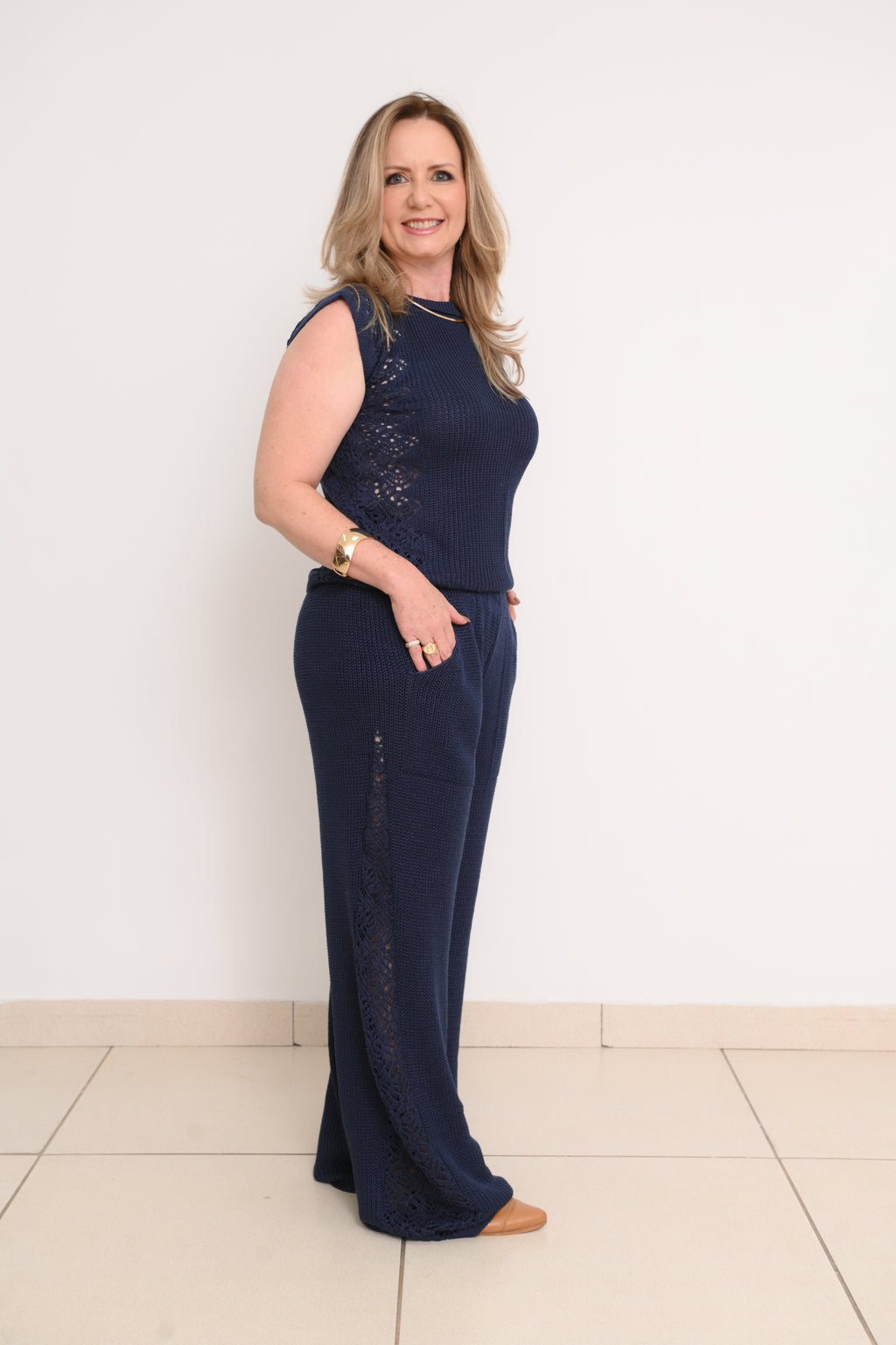 CONJUNTO TRICOT MAYSA ELEGANCE