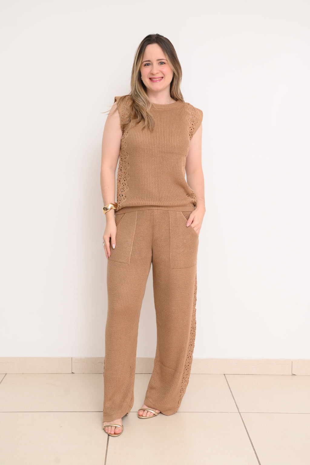 CONJUNTO TRICOT MAYSA ELEGANCE