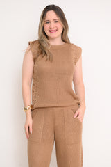 CONJUNTO TRICOT MAYSA ELEGANCE