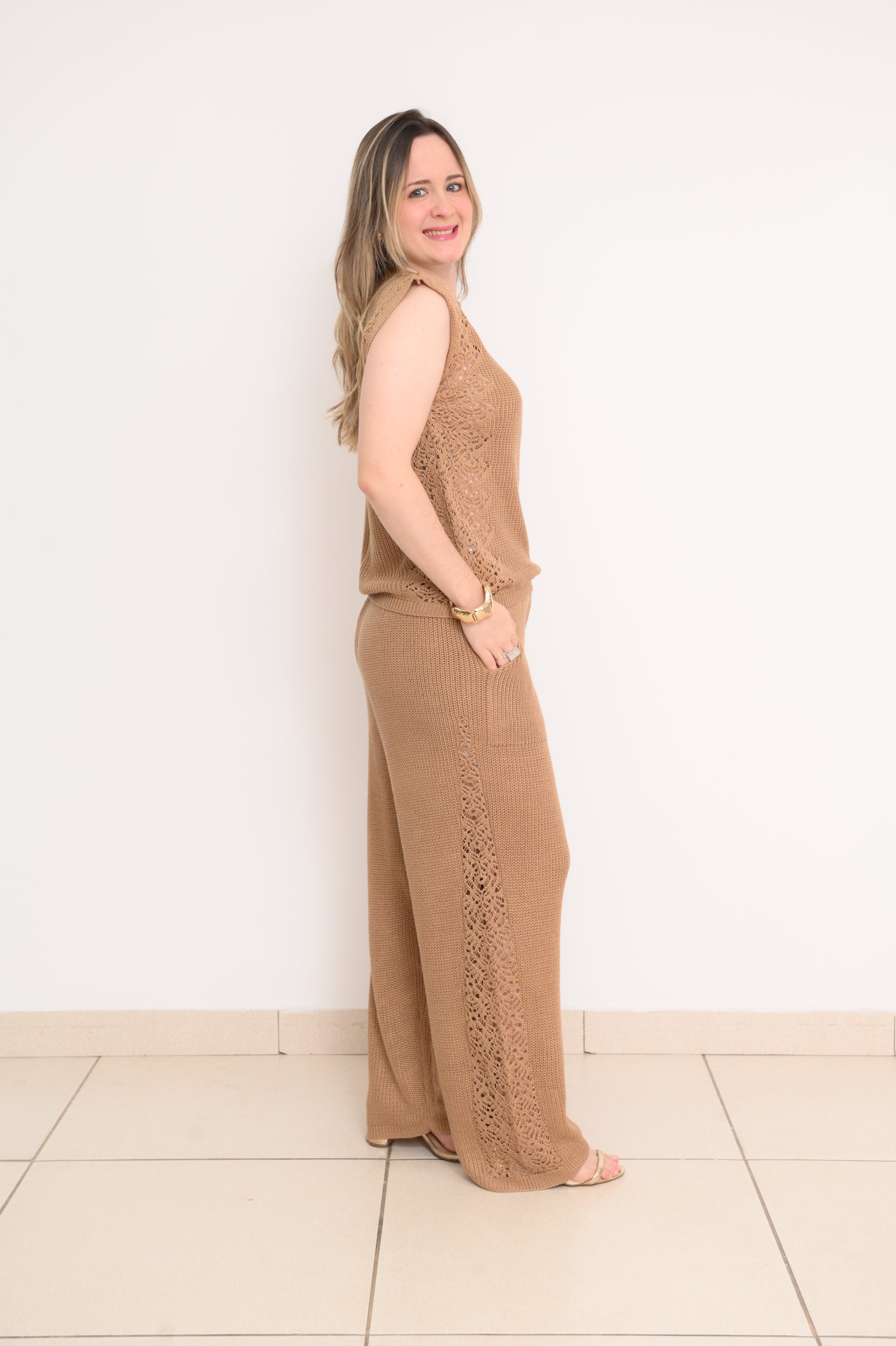 CONJUNTO TRICOT MAYSA ELEGANCE