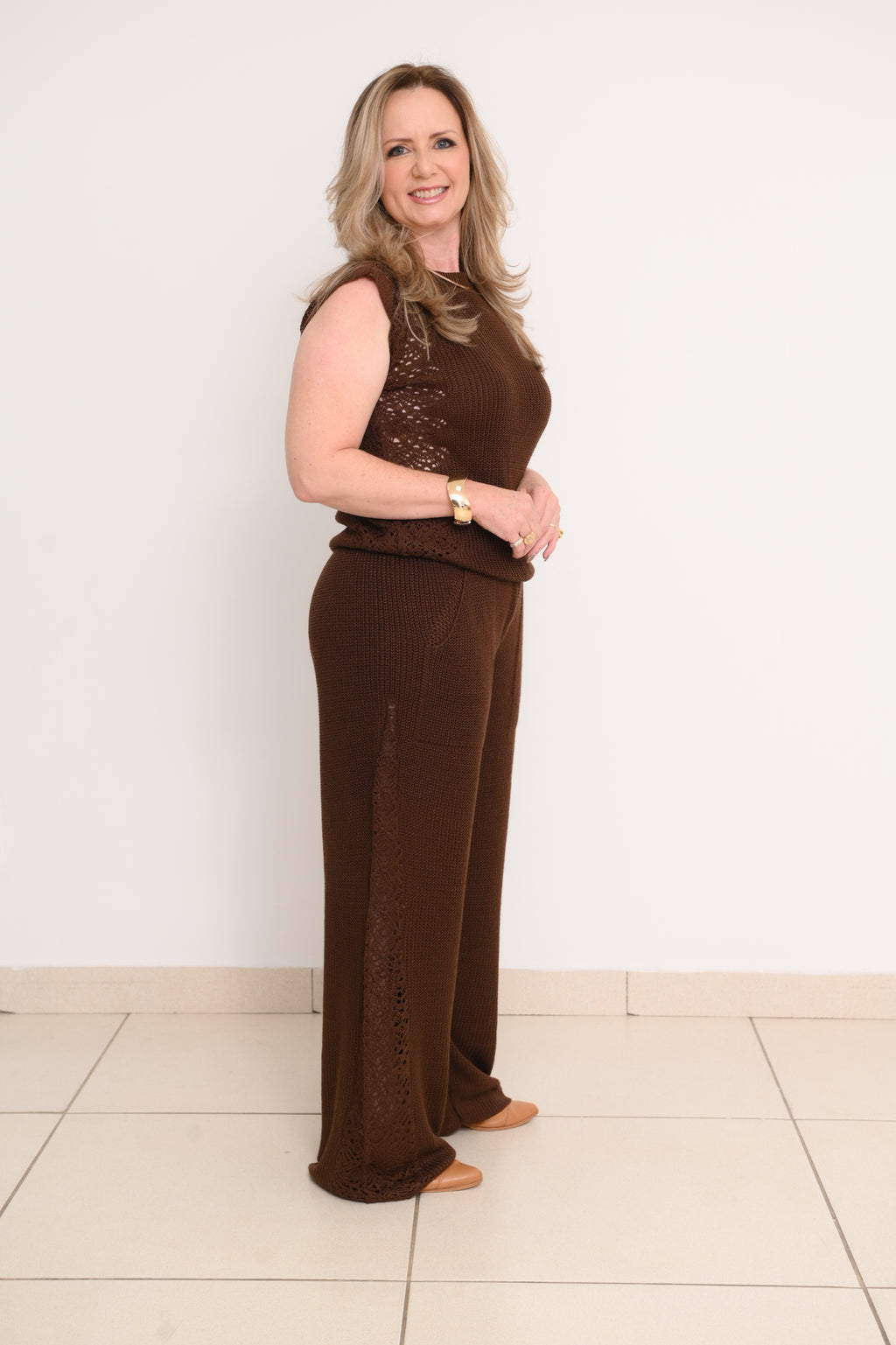 CONJUNTO TRICOT MAYSA ELEGANCE