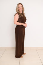 CONJUNTO TRICOT MAYSA ELEGANCE