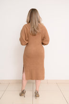 VESTIDO MANGA BUFANTE