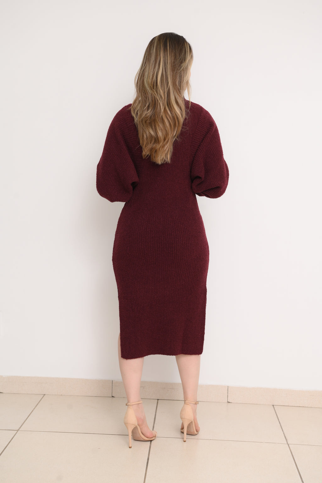 VESTIDO MANGA BUFANTE