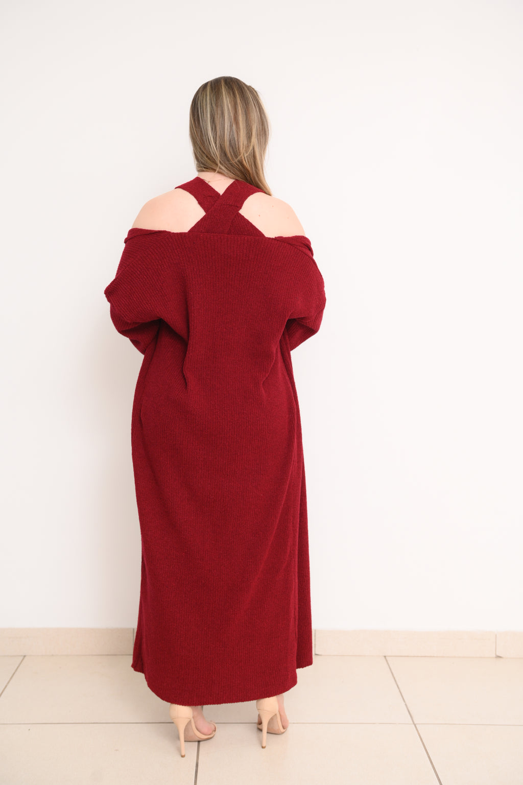 CONJUNTO VESTIDO CASACO MARILZA