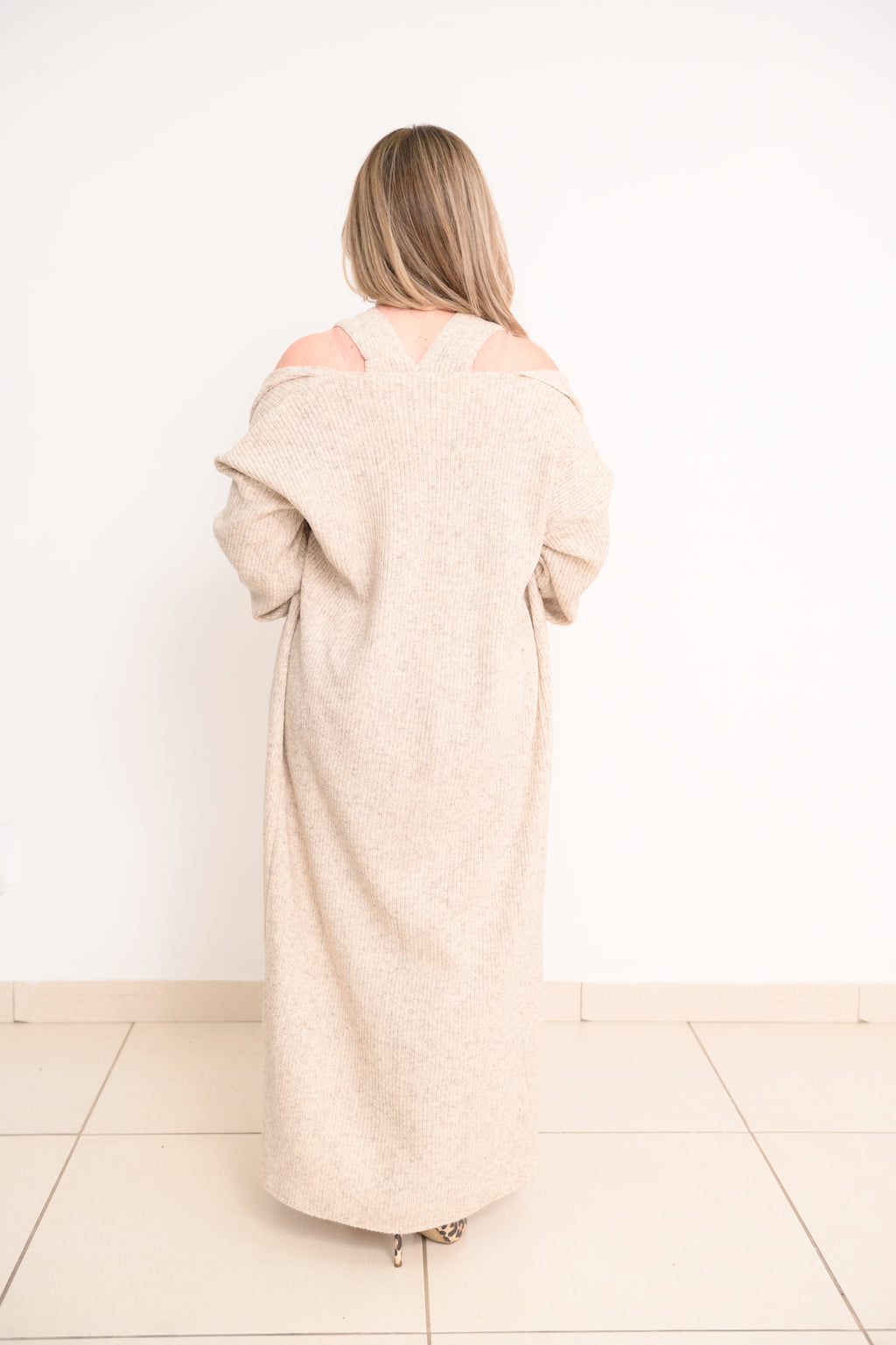 CONJUNTO VESTIDO CASACO MARILZA
