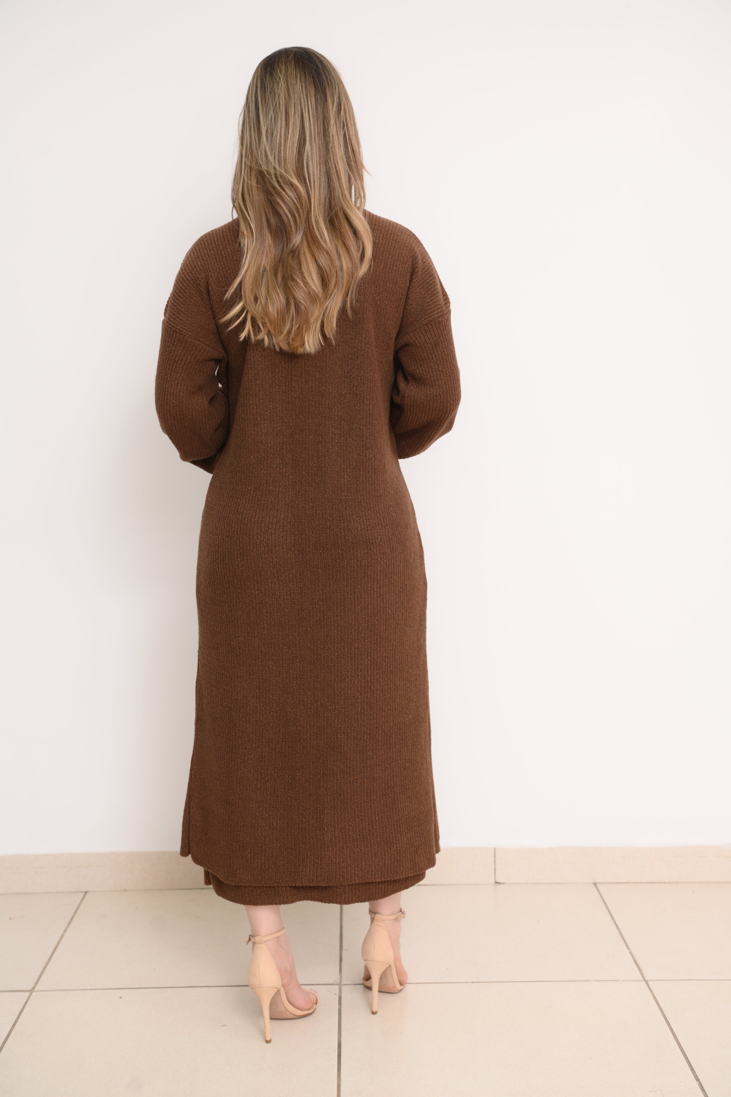 CONJUNTO VESTIDO CASACO MARILZA