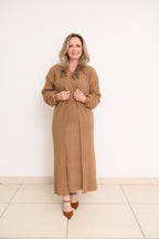 CONJUNTO VESTIDO CASACO MARILZA