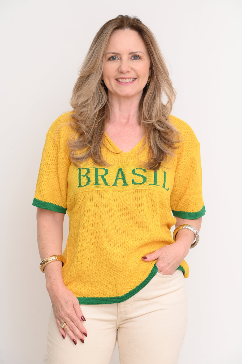 BLUSA DO BRASIL TRICOT ESSENZA