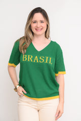 BLUSA DO BRASIL TRICOT ESSENZA