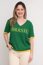 BLUSA DO BRASIL TRICOT ESSENZA