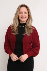 CASAQUETO TRICOT ANGORA