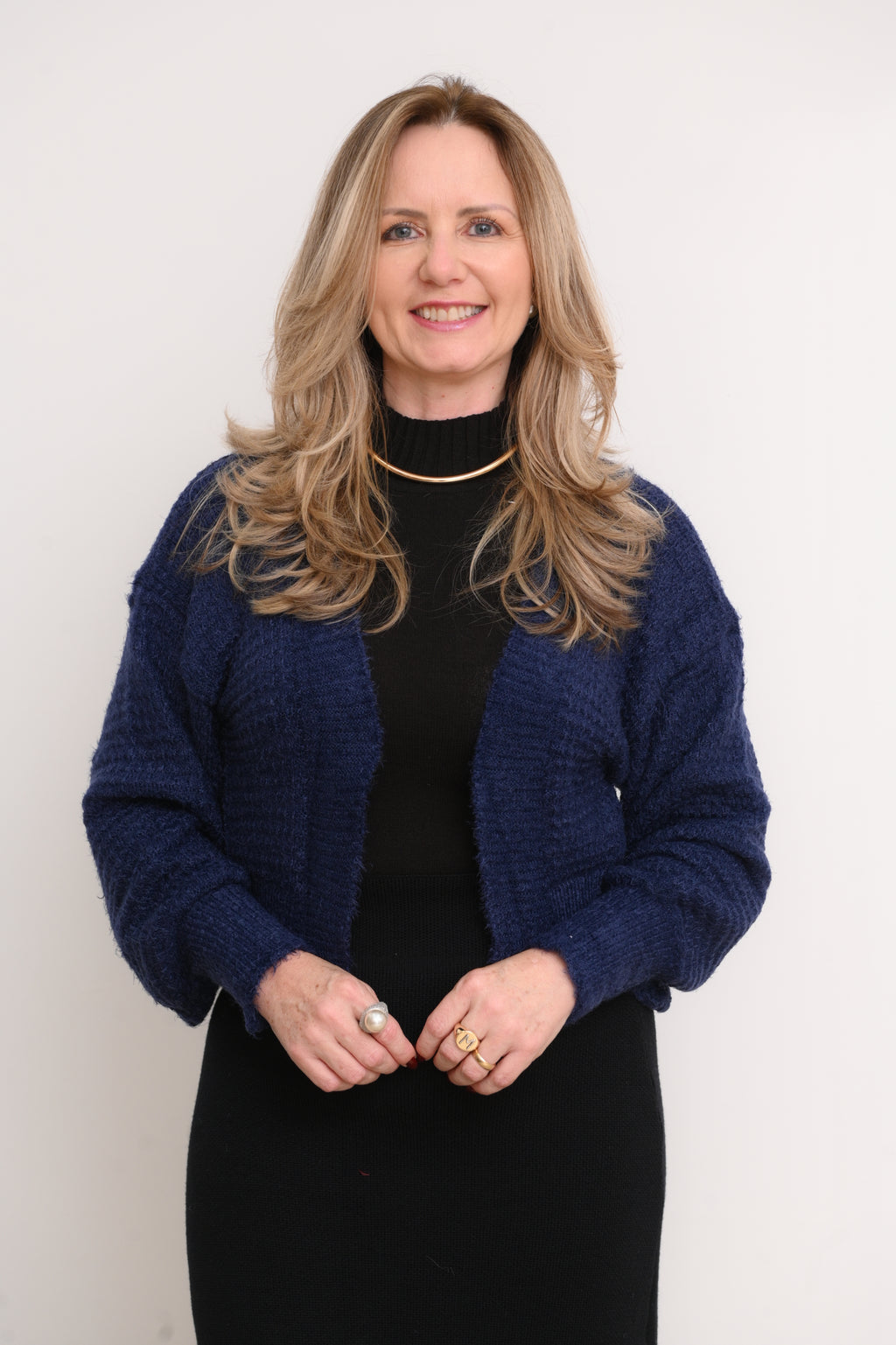 CASAQUETO TRICOT ANGORA
