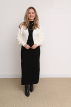 CASAQUETO TRICOT ANGORA