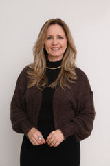 CASAQUETO TRICOT ANGORA