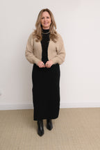 CASAQUETO TRICOT ANGORA