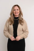 CASAQUETO TRICOT ANGORA