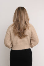 CASAQUETO TRICOT ANGORA