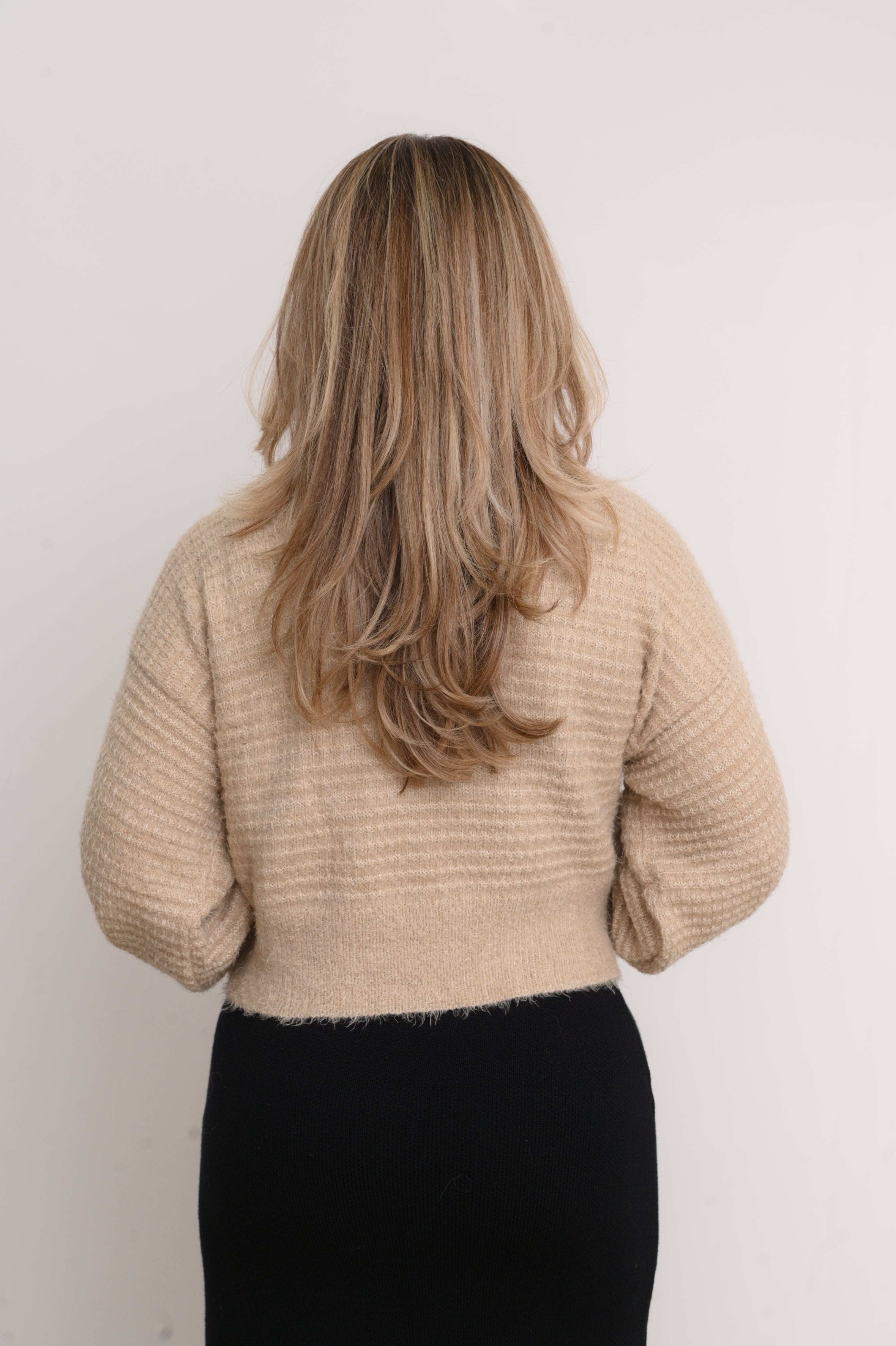 CASAQUETO TRICOT ANGORA