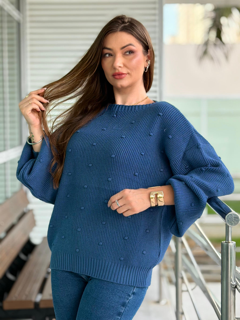 BLUSA TRICOT PIPOCA ISIS