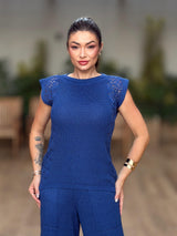 CONJUNTO TRICOT MAYSA ELEGANCE